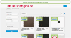 Desktop Screenshot of internetstrategien.de