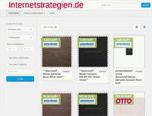 Tablet Screenshot of internetstrategien.de